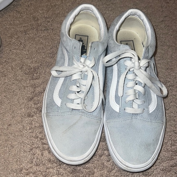 Vans Shoes Light Blue Vans Poshmark